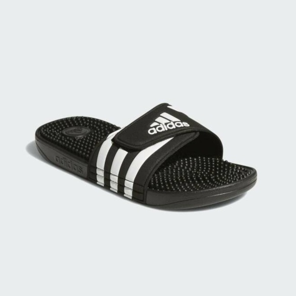 adidas Shoes - 🆕 Adidas adissage black massage sandal shoe